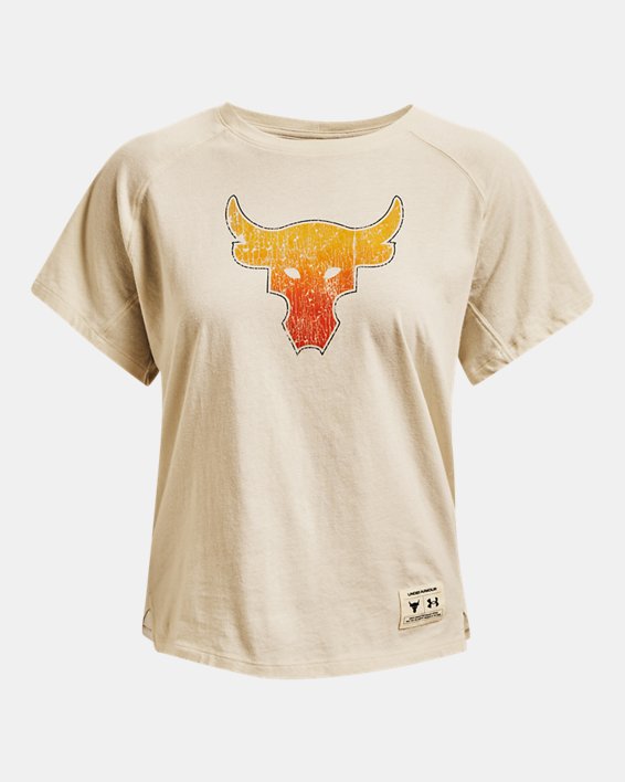 Women's Project Rock Bull Short Sleeve in White image number 4